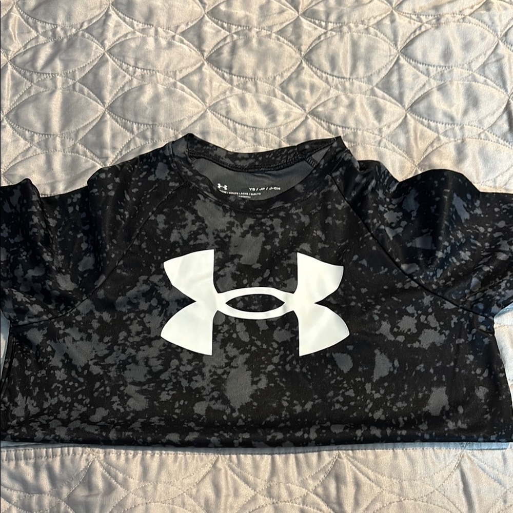 Under Armour Kids Black Graphic T-Shirt